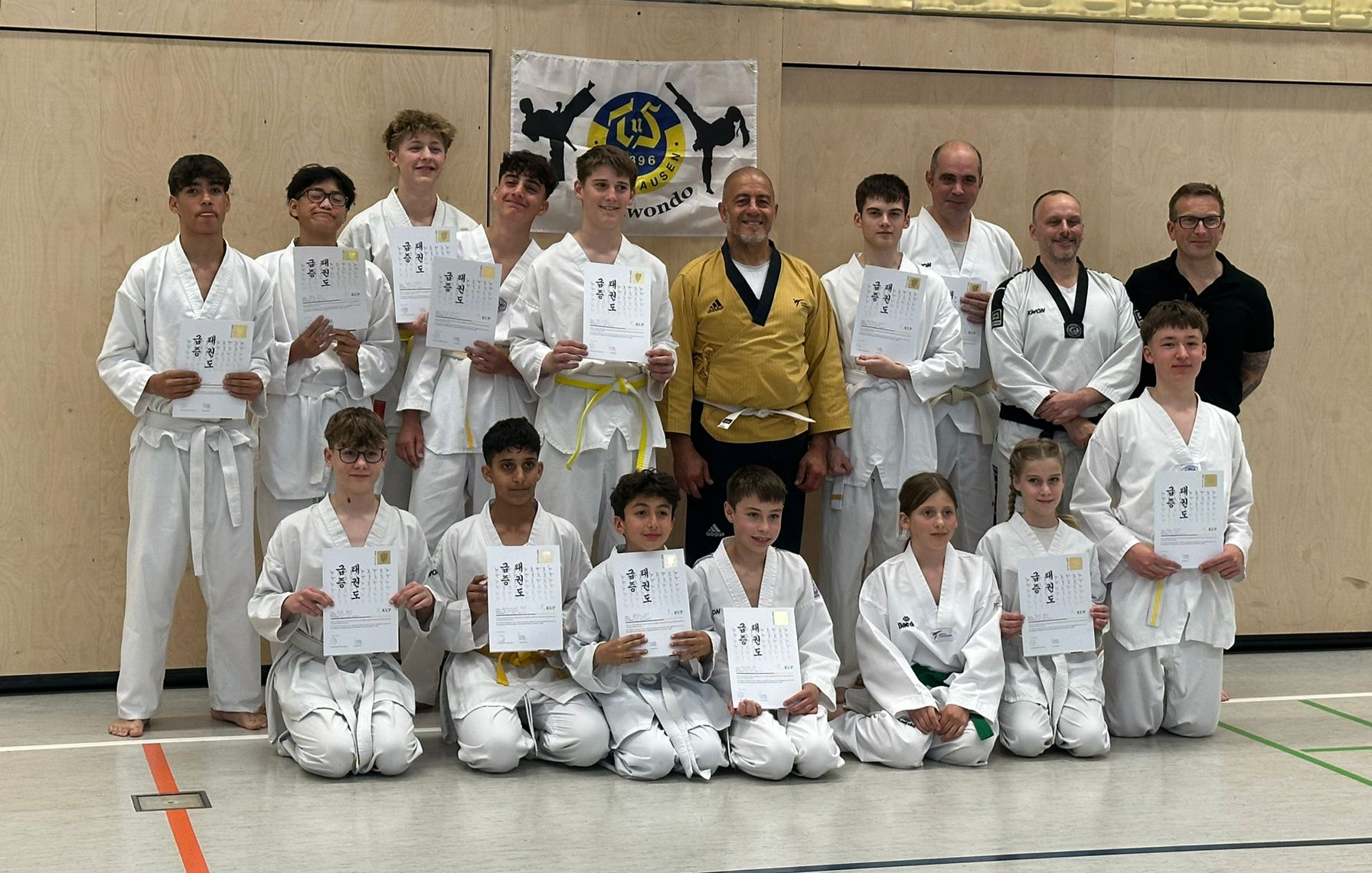 Gürtelprüfung Taekwondo